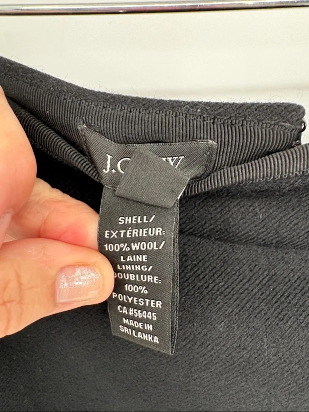 🪽 J. Crew No 2 wool black Pencil Skirt